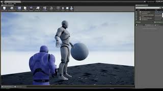 Freeze Gun in Unreal Engine ue4 (Ice freeze) !