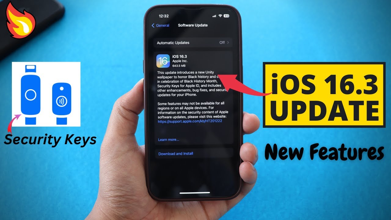 iOS 16.3 Update on iPhone 13 ! - YouTube