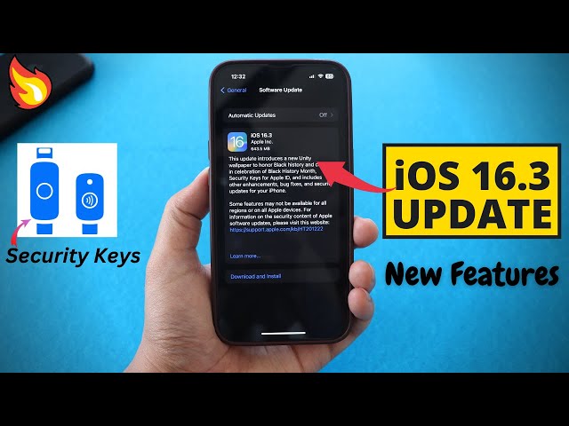 iOS 16.3 Update on iPhone 13 ! - YouTube