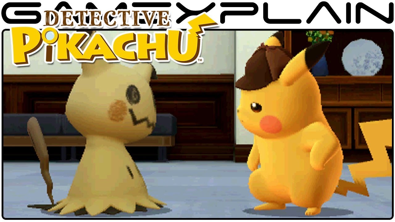 Detective Pikachu Funny Exciting Cutscenes
