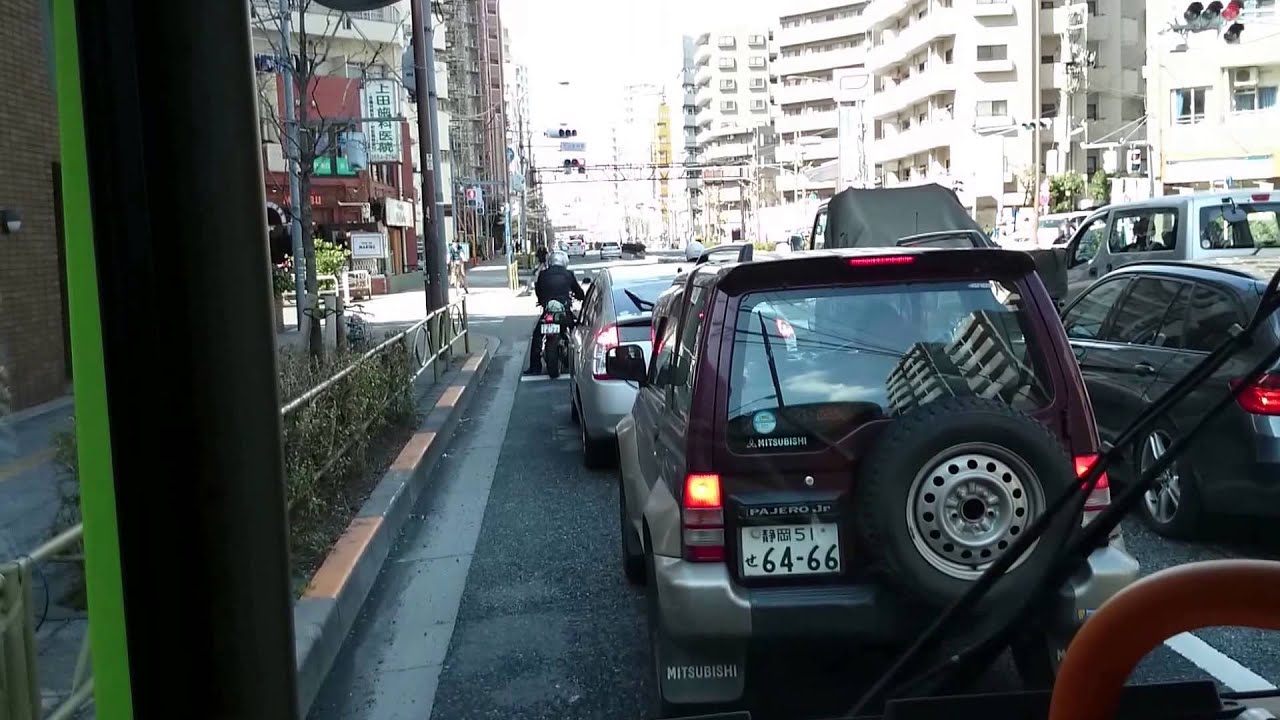 国際興業バス　池５５　池袋駅東口→小茂根五丁目　前面展望