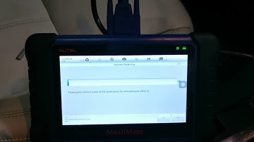 Landrover key programming used key obd autel im508 1