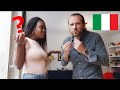 SPEAKING ONLY ITALIAN TO MY NIGERIAN WIFE FOR 24 HOURS!