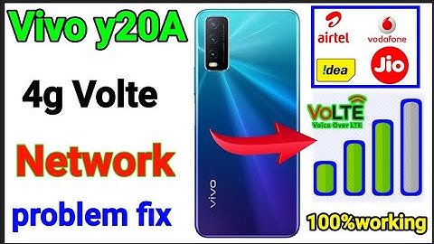 Vivo y20A Network problem solve 2021 ! how to solve Network vivo y20A 2021