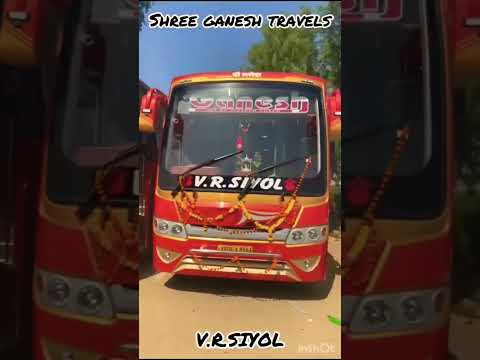 Ganesh Travels Barmer To Jaipur Super Ac Coach Sleeper Bus Service || #shorts #short