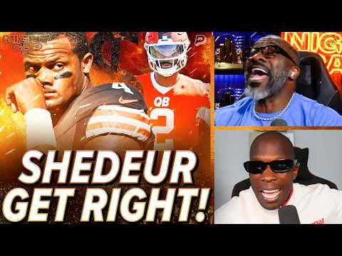 Thumbnail for Unc & Ocho FEAR Deshaun Watson is going to put Shedeur Sanders on the BENCH in 2026! | Nightcap