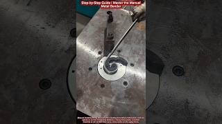 Step-by-Step Guide | Master the Manual Metal Bender