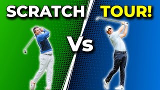 SCRATCH GOLFERS Vs PGA TOUR PLAYERS... KEY DIFFERENCES REVEALED!