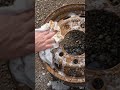 Instant Rust Cleaning Spray, Satisfying ASMR 😌#rust #spray #satisfying #asmr #shorts#relax #diy #art