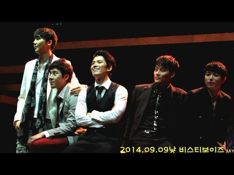 140909낮 비스티보이즈 정동화/배두훈/김보강/엄태형/이현 (정동화/엄태형 중심)