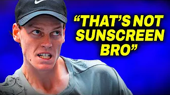 Jannik Sinner Goes Extremely Goofy For 9 Insane Minutes