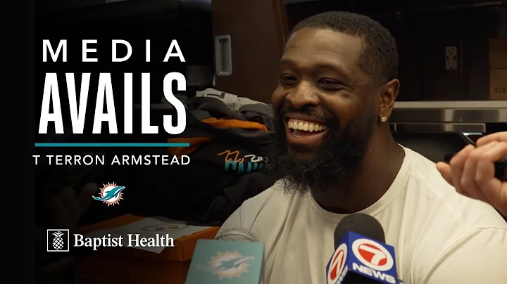 Tackle Terron Armstead meets with the media | MIAM...