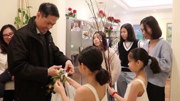 Tất niên chuyển từ năm Canh Tý sang năm Tân Sửu, 2021, tại nhà anh Trần Cao Công,  Warszawa, Ba Lan,