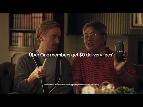 Allan Lim with Tom Felton for Uber One