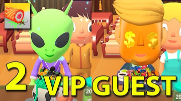 Sushi Roll 3D - ONLY VIP GUEST + BONUS SPICES | COMPILATION | Gameplay Android Part 2