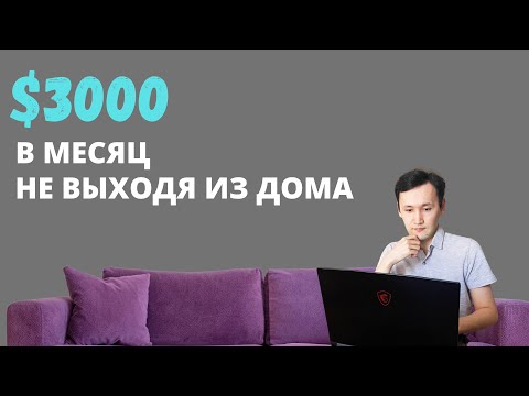 Видео: ЗАРАБОТОК В ИНТЕРНЕТЕ | Без Вложений | В Долларах | Не Выходя из Дома