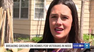 Housing for Heroes Groundbreaking - KARE-TV - 4/18/2024