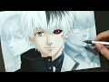 Speed Drawing - Kaneki | Haise (Tokyo Ghoul)