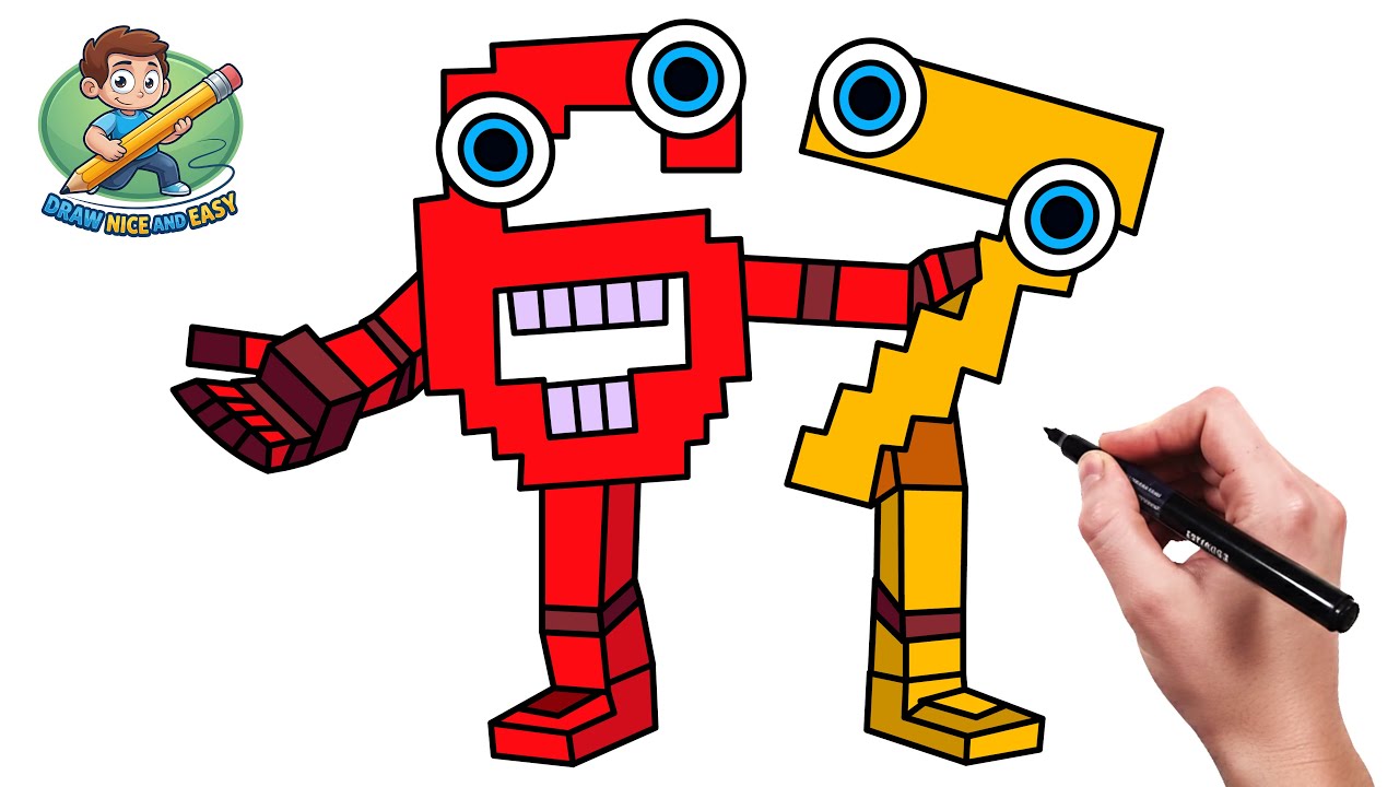 How to Draw at 67 - Plants Vs Brainrots [ROBLOX] | Easy Drawing