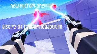 Default Loadout challenge p2 + I GOT NEW MIC!!!!!!!!!! | #roblox #funny #gaming #youtube #video
