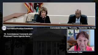 September 2025 Commission Meeting