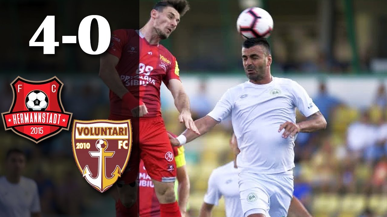 FC Hermannstadt Sibiu 4-0 FC Voluntari :: Highlights :: Videos