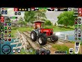 Indian tractor trolley full loaded with transporting and village game play #tractor #tractergame 
