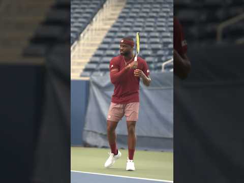 Tiafoe earned the right to be right here.