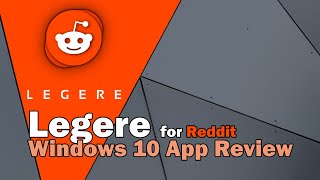 Legere for Reddit [Windows 10] App Review screenshot 5