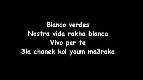 Gruppo aquile - Vivo per te (Ultras Eagles)  (Paroles)