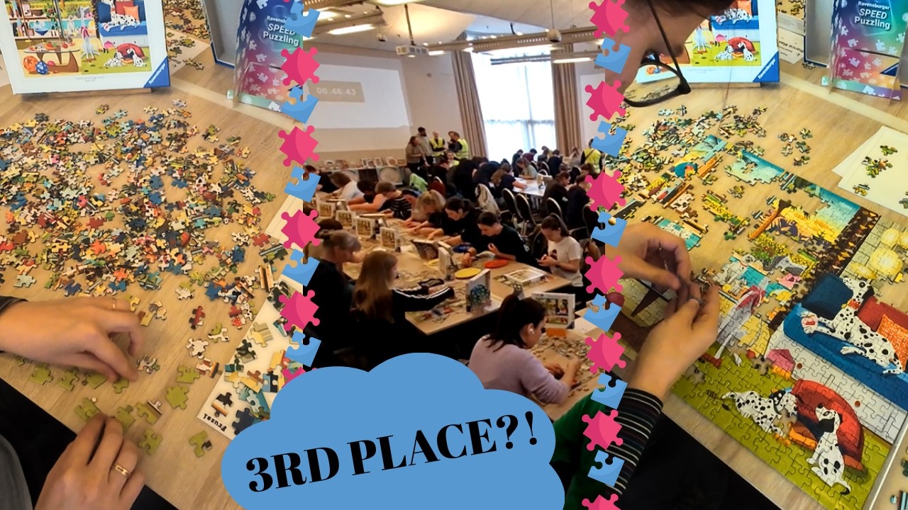 Puzzle Rush Hamburg Vlog — 3rd Place in Teams!