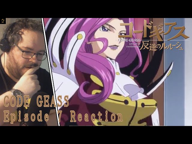 Code Geass Episode 7 Reaction / Attack Cornelia/ Met our match already!!!!