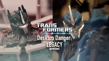 Transformers Prime Stop Motion Project: Desktop Danger Legacy