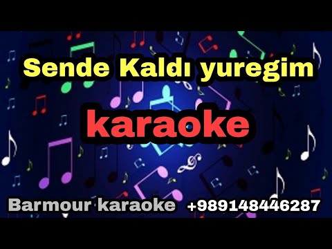 Sende Kaldı Yüreğim  _ Karaoke ( bilal sonses & derya bedavaçi) Altyapi