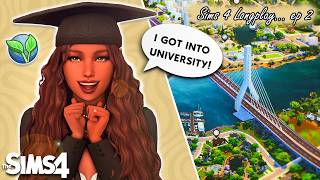 We're a University Student! | The Sims 4 Modded Let's Play Ep. 2📚