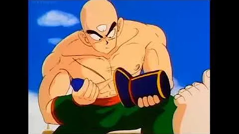 Goku Removes His Weights to Beat Tien in World Martial Arts Tournament