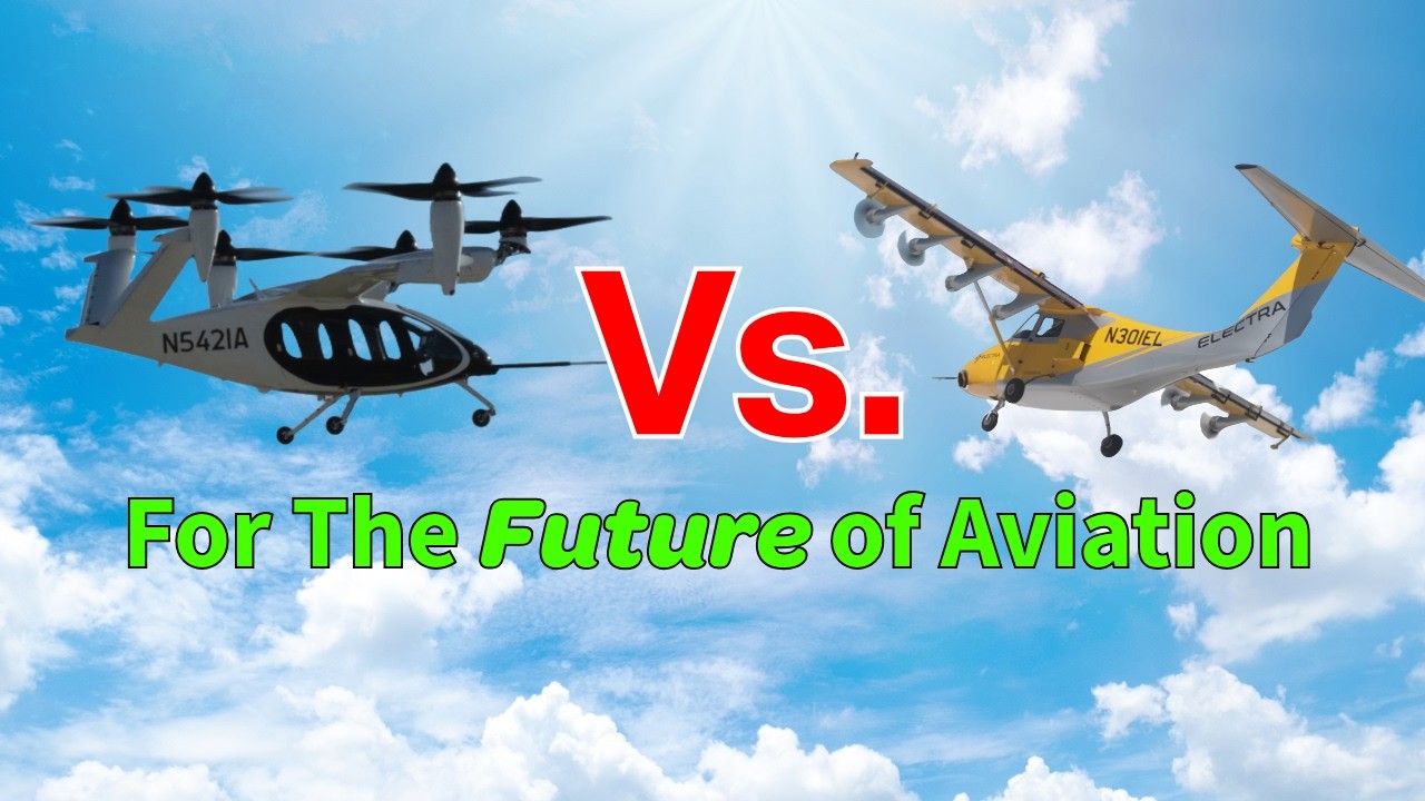 The Future of Aviation: eVTOL vs eSTOL