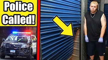 POLICE CALLED! Old Owner BROKE INTO Storage Unit! I Bought An Abandoned Storage Unit!