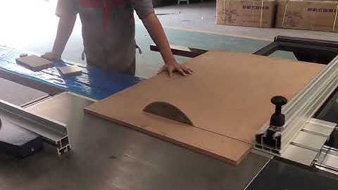 manual sliding table saw panel saw MJ6128