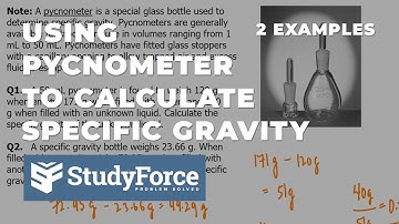 Calculate Specific Gravity Using a Pycnometer