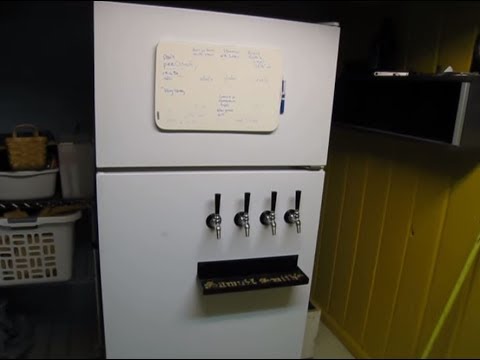 beer fridge kegerator