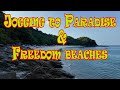 Jogging to Paradise &amp; Freedom beaches