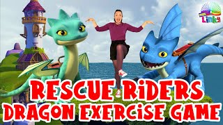 Dragon Exercise for Kids |  Learn About Mythical Creatures | Indoor Workout for Children screenshot 3