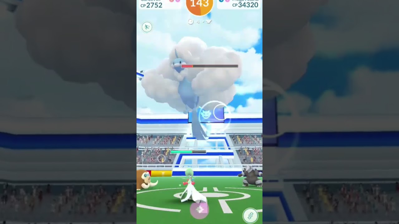 Beating A Mega Altaria Raid!