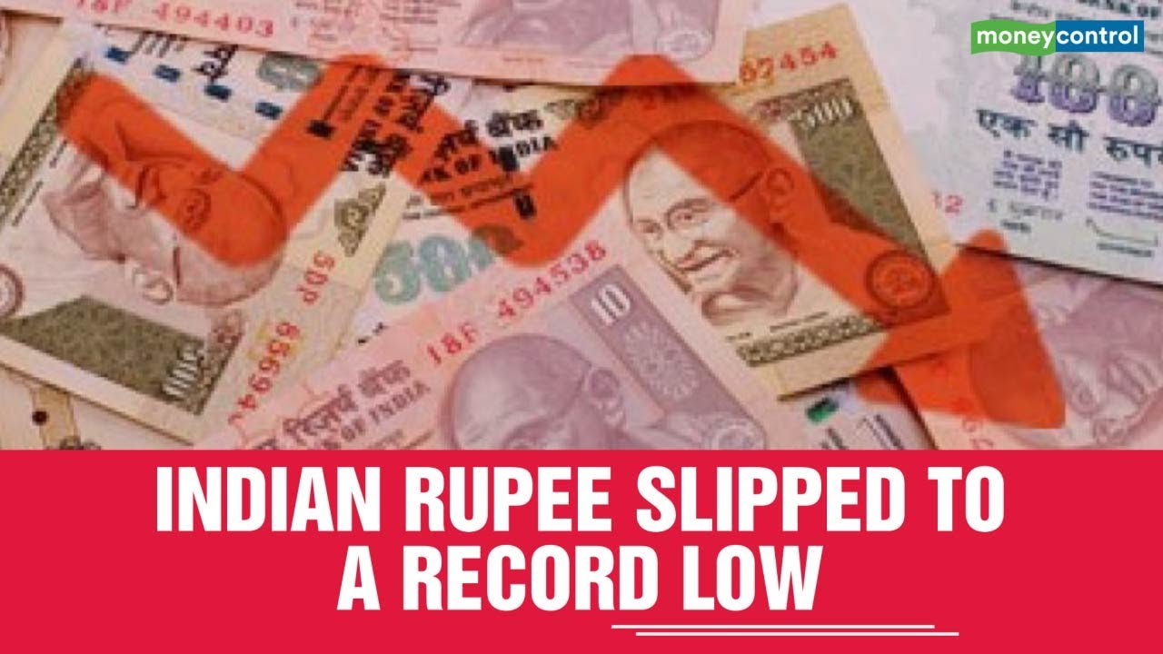 Business Insight Indian Rupee Hit A Record Low Youtube