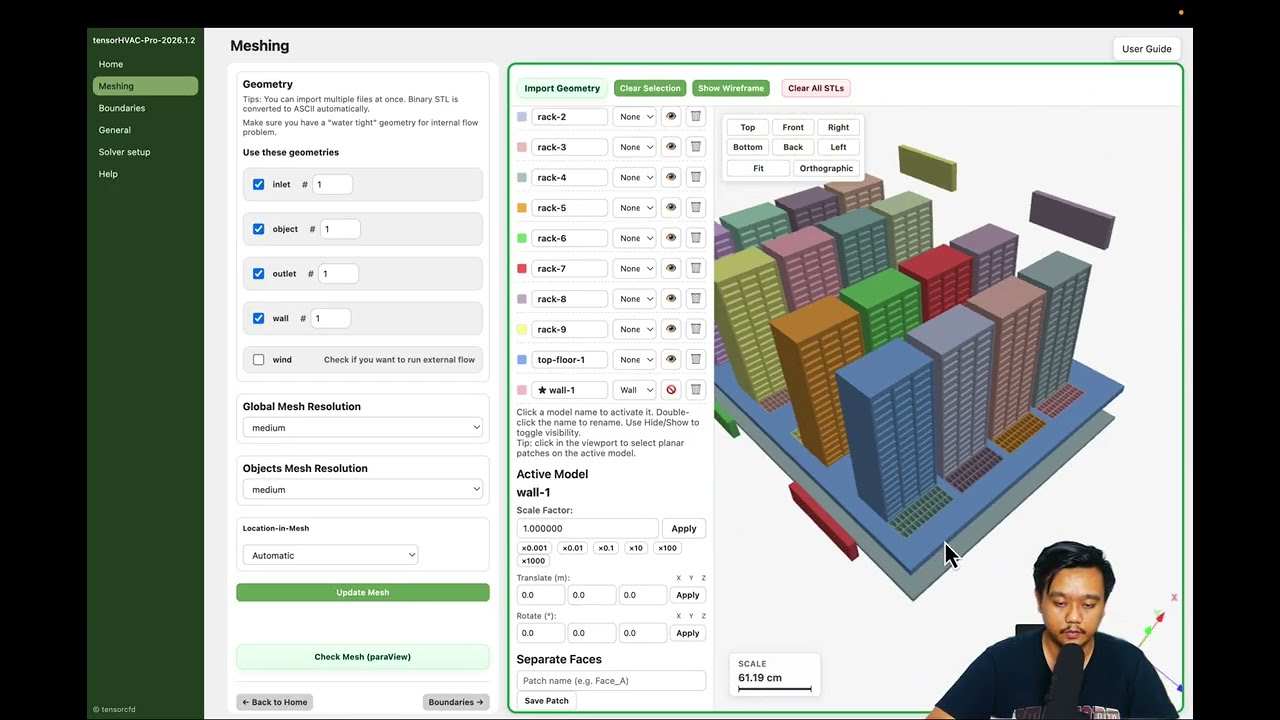 Data Center HVAC CFD Simulation Using tensorHVAC Pro 2026 1 2