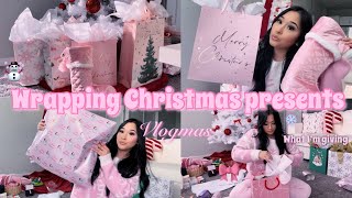 Wrapping Presents What Im Giving My Family For Christmas Vlogmas