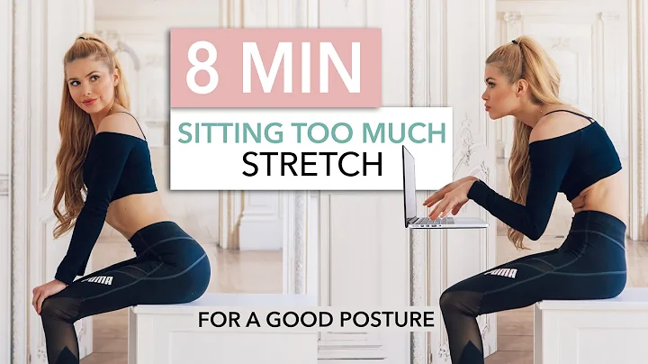 8 MIN SITTING TOO MUCH STRETCH - fix your posture,...