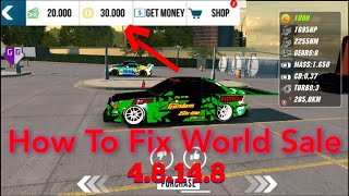 How To Fix World Sale | New Update 4.8.14.8 | Car Parking Multiplayer | Quốc Trường