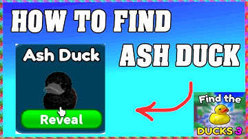 How To Find Ash Duck in FIND THE DUCKS 3 ROBLOX 🦆 [walkthrough]